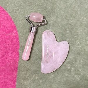 💗 QUARTZ GUA SHA + ROLLER